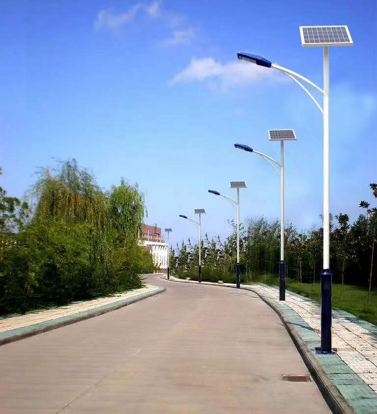 公園太陽能路燈桿
